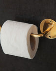 Unlacquered Brass Toilet Paper Holder