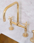 Solid Brass Seven Bridge Faucet