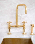 Solid Brass Seven Bridge Faucet