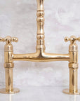 Unlacquered Brass Classic Bridge Faucet