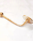 Unlacquered Brass Toilet Paper Holder