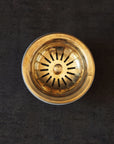 Brass Kitchen Sink Drain, Strainer Basket With Stopper