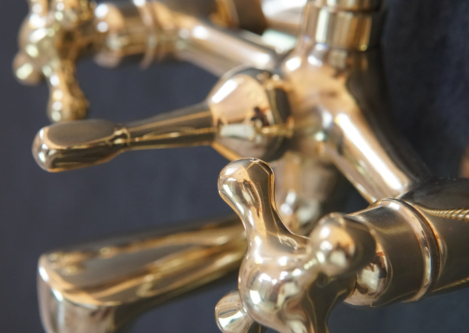 Luxury Shower System With Tub Filler, Unlacquered Solid Brass Shower