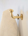 Unlacquered Brass Hook, Brass Hook Organizer