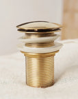 Solid Unlacquered Brass S-trap , Brass Water Trap