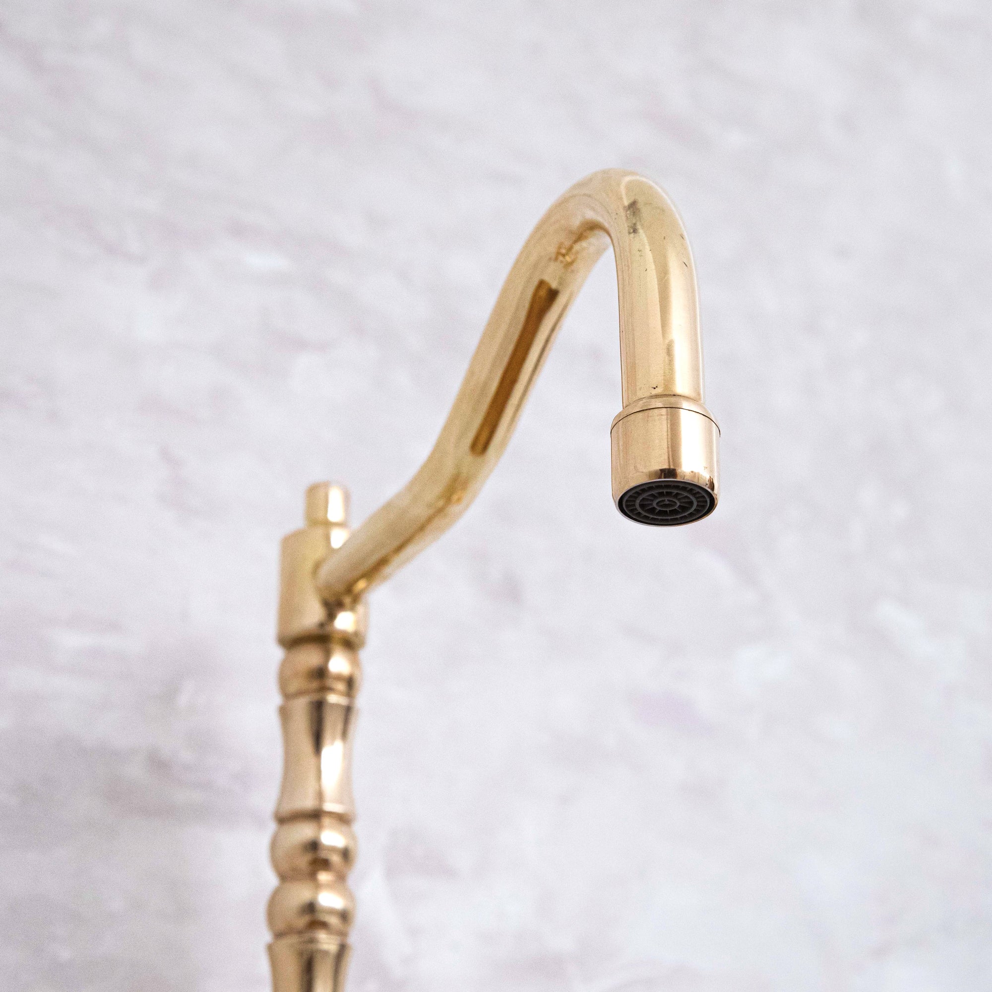 Unlacquered Brass Classic Bridge Faucet