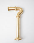 Solid Unlacquered Brass S-trap , Brass Water Trap