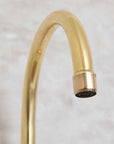 Unlacquered Brass 3 Holes Bridge Faucet