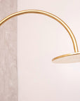 Unlacquered Brass Exposed Shower System