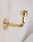 Unlacquered Brass Hook, Brass Hook Organizer