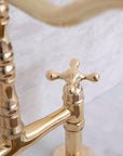 Unlacquered Brass Classic Bridge Faucet